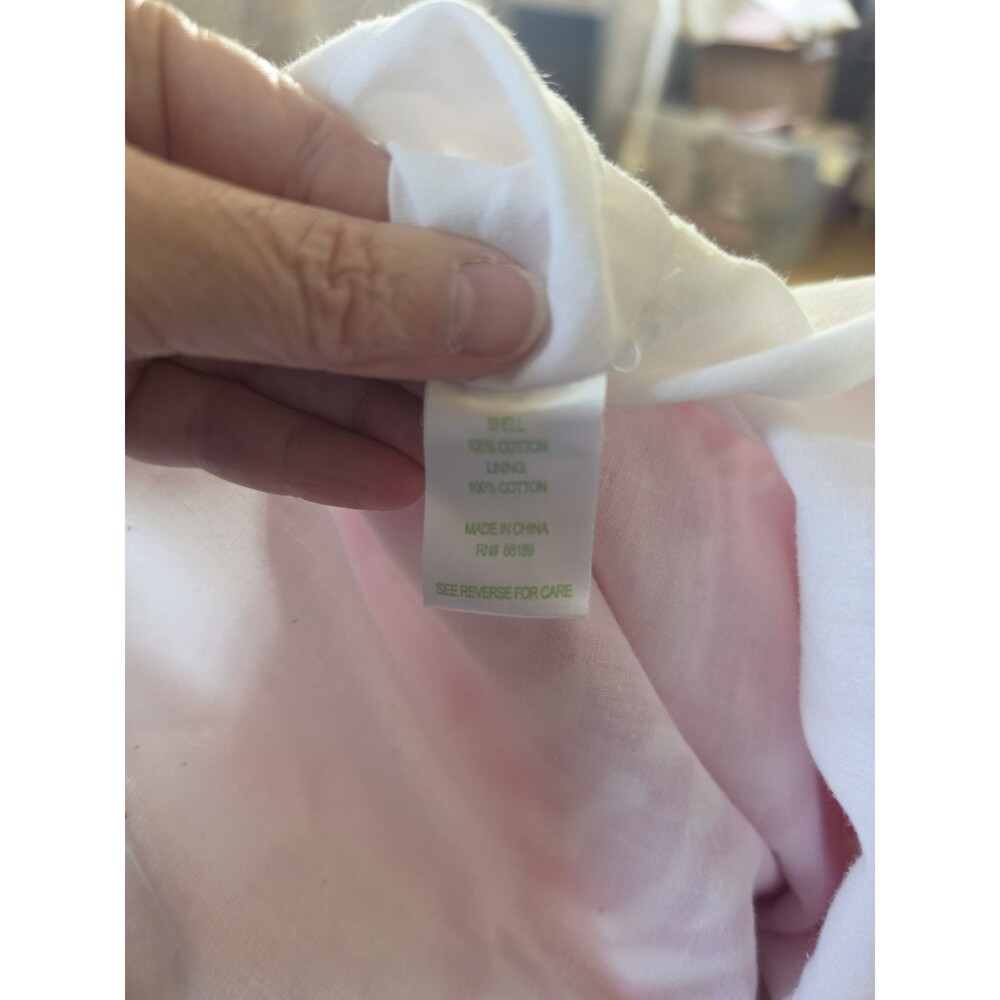 Lilly Pulitzer Girls Size 6 Shift Dress Pink With Adorable Front Bow Sequins - Picture 6 of 8